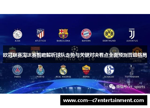 欧冠联赛淘汰赛前瞻解析球队走势与关键对决看点全面预测晋级格局