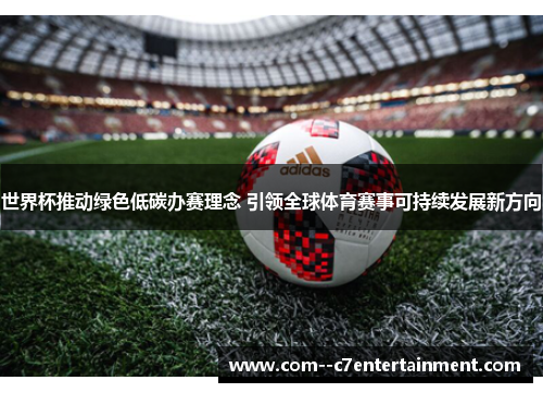 世界杯推动绿色低碳办赛理念 引领全球体育赛事可持续发展新方向